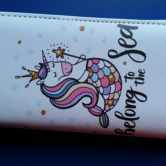 1 LEFT! Unicorn-Mermaid Wallet - Picture 4 of 7